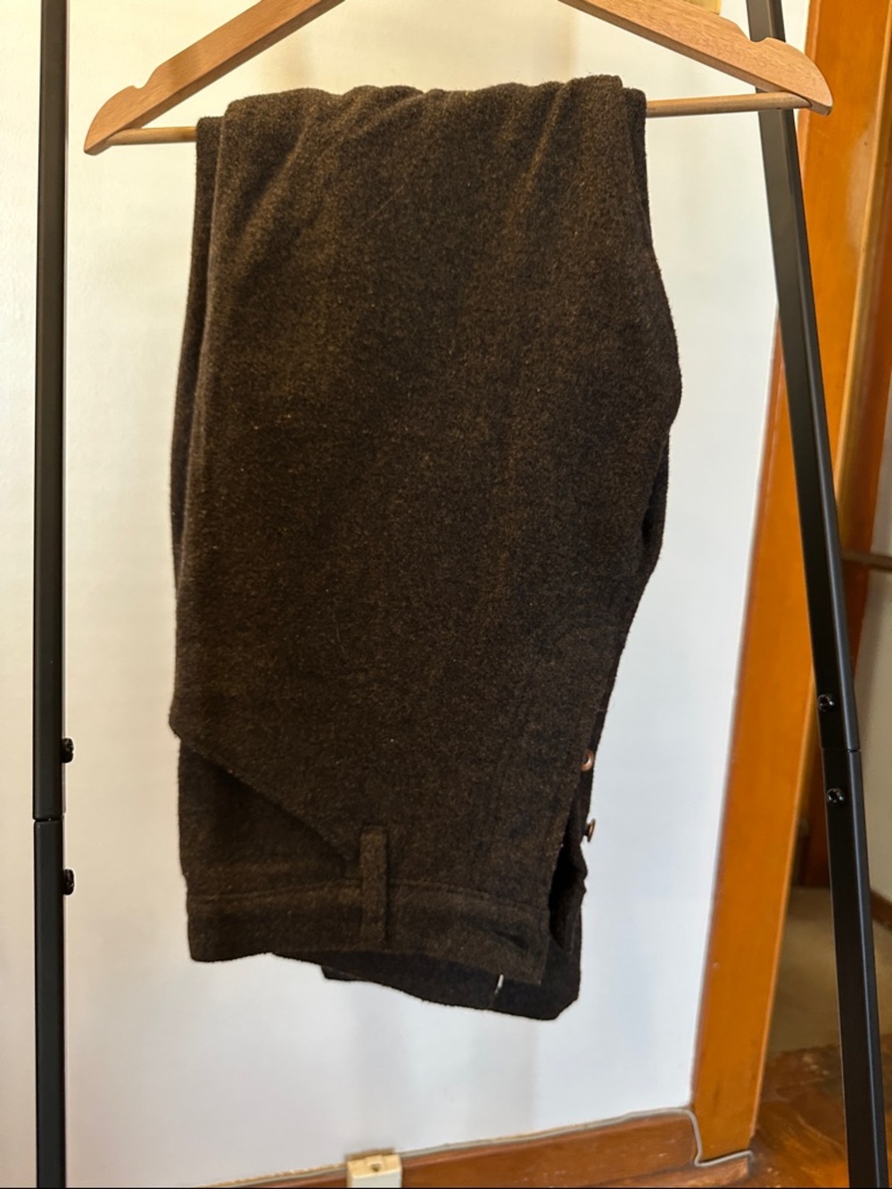 Taylor Stitch - The Camp Pant
in Dark Moss Wool - size 33